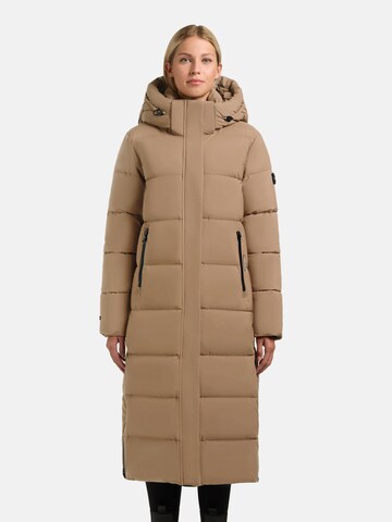 khujo Wintermantel 'Dote2' in Beige: Vorderseite