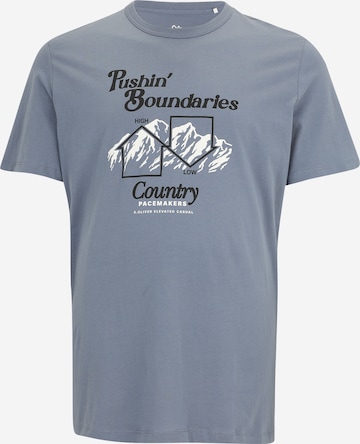 s.Oliver Tričko – modrá: přední strana