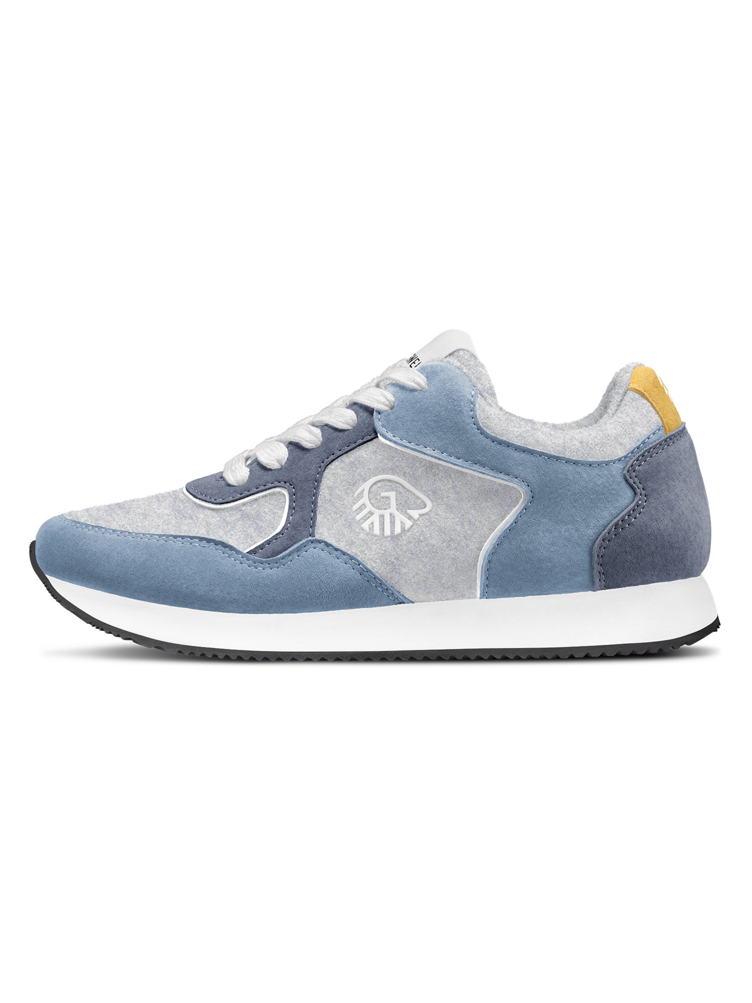 GIESSWEIN Sneaker  'Retro Runner' in Blau: Vorderseite