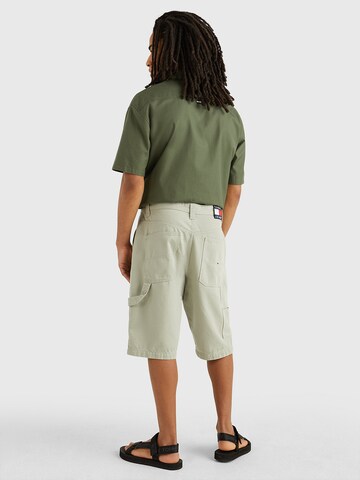 Loosefit Pantalon chino 'Aiden' Tommy Jeans en vert