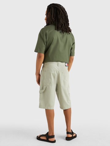Loosefit Pantalon chino 'Aiden' Tommy Jeans en vert