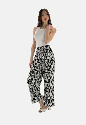 Elara Wide Leg Bukser i sort