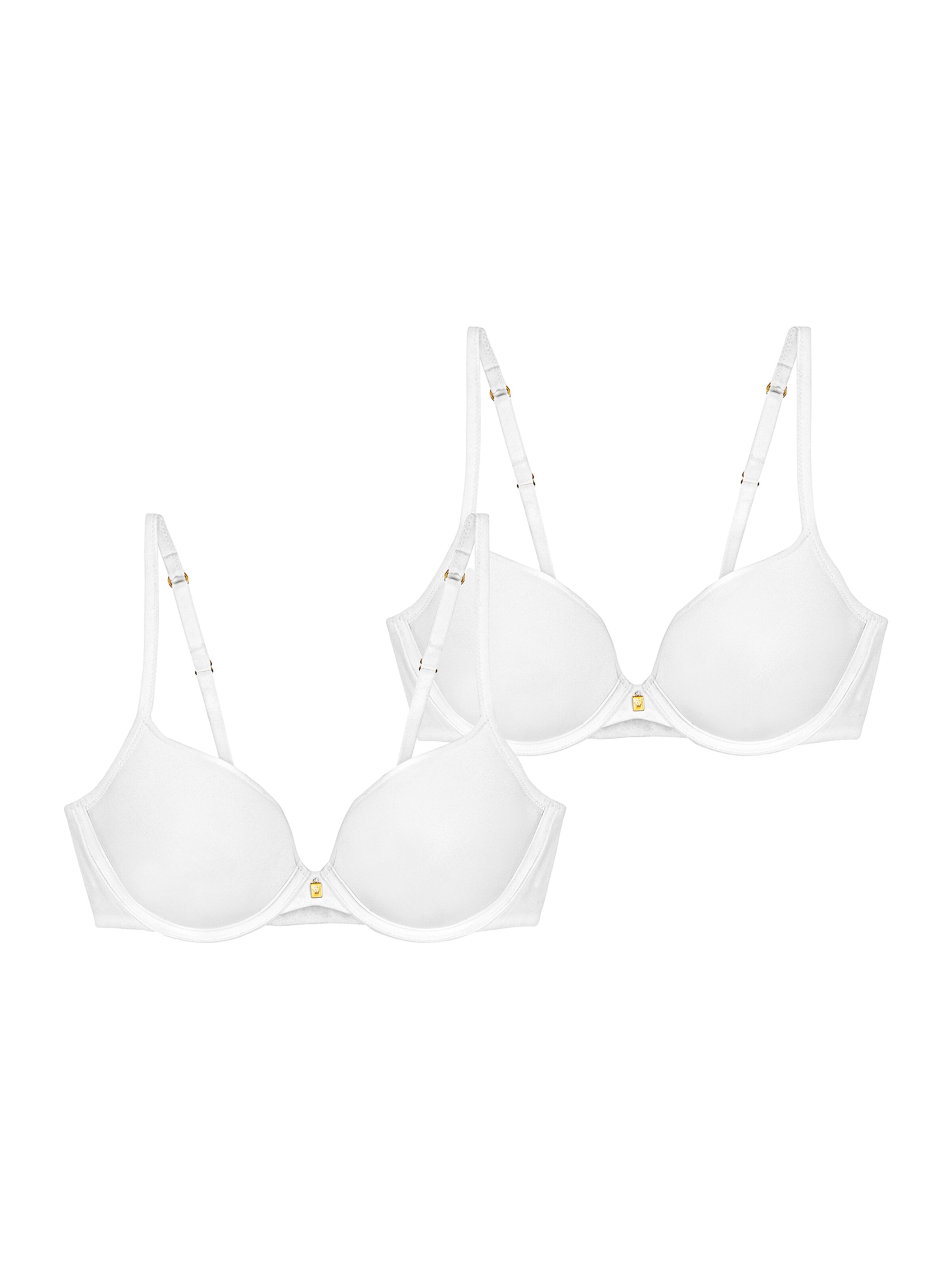 TRIUMPH Bügel-BH ' Body Make-Up Essentials ' in Weiß: Vorderseite