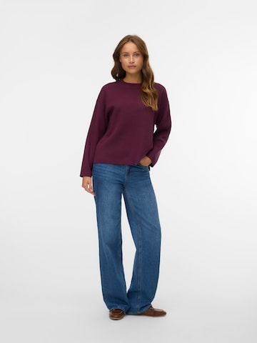VERO MODA Trui 'VMSILJE' in Rood