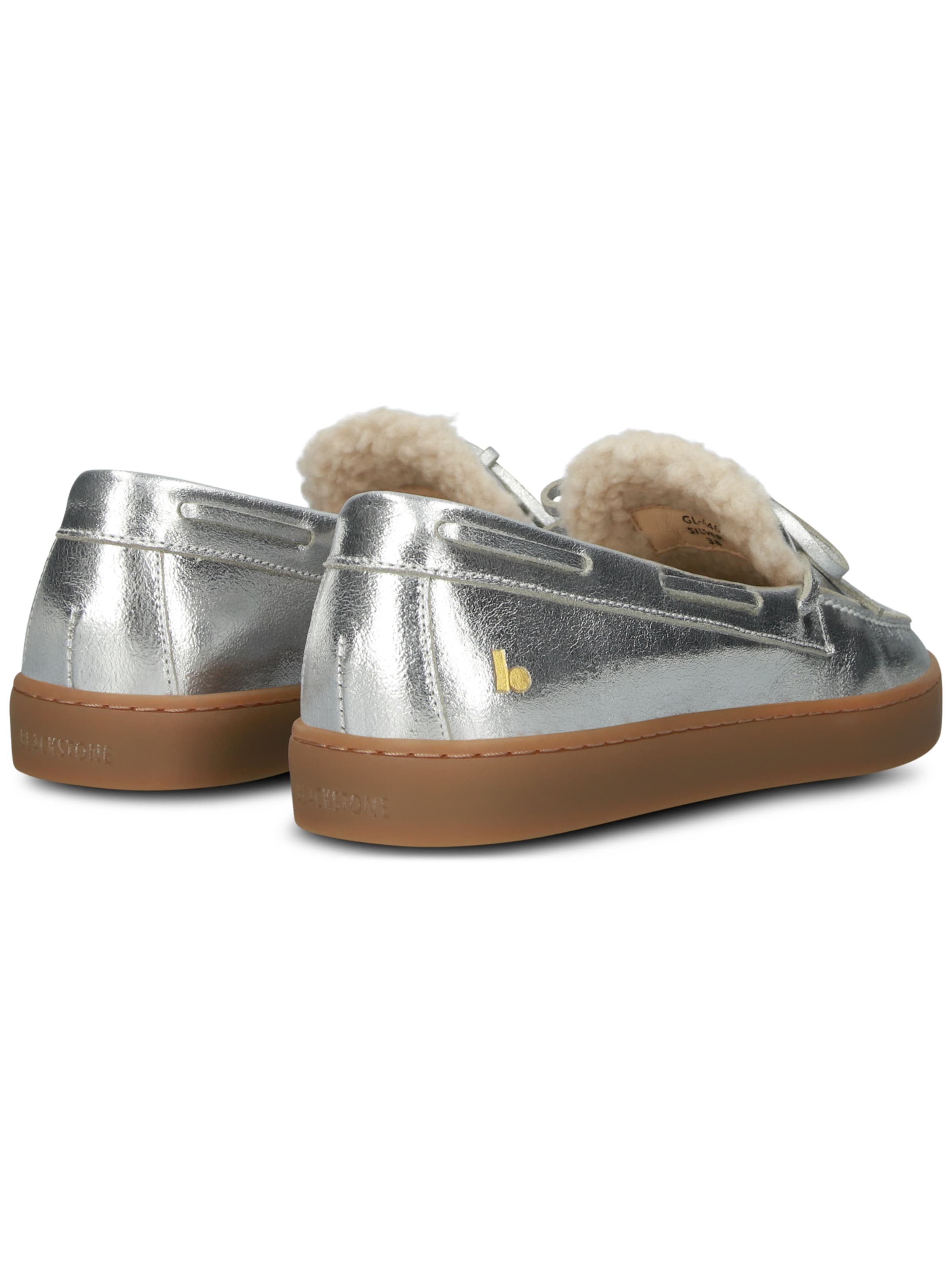 BLACKSTONE - Sapatilhas slip-on 'SIERRA ASTER - GL446' em prata