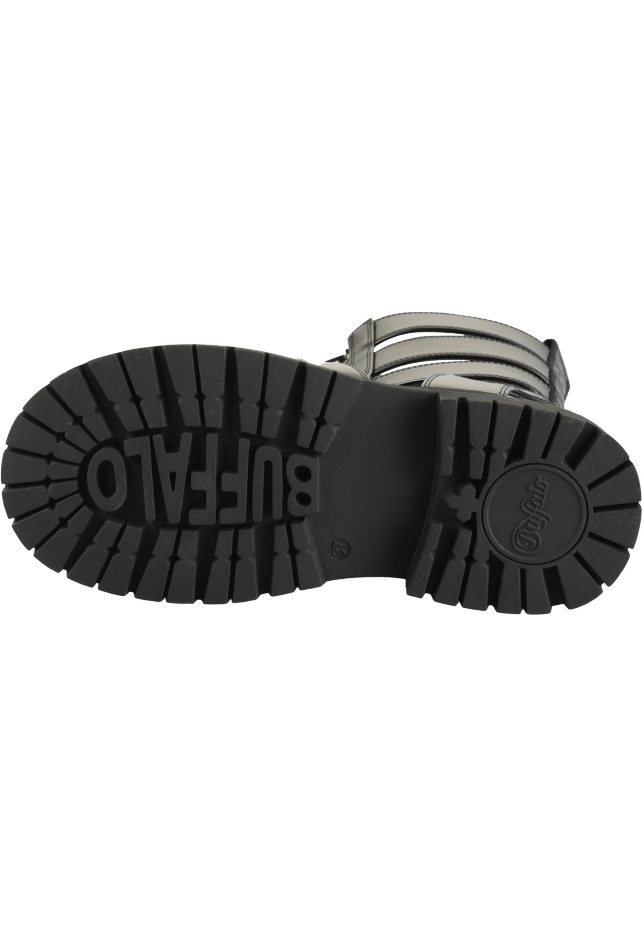 BUFFALO Pántos szandál 'Lennox Zeus' - fekete