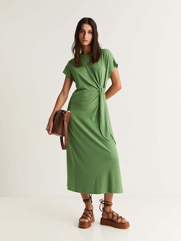 Scalpers Dress 'Rawbel' in Green: front