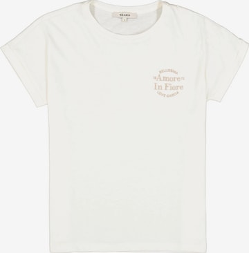 T-shirt 'Garcia - Dames t-shirt' GARCIA en blanc : devant