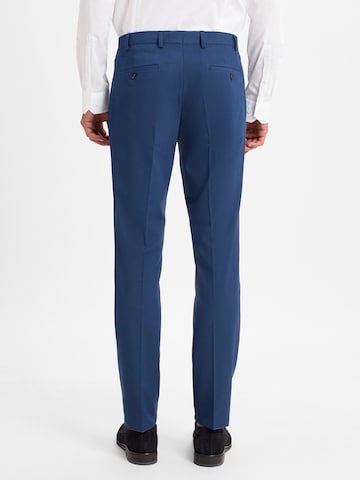 Finshley & Harding Slimfit Pantalon 'Kalifornia' in Blauw