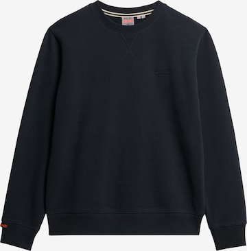 Felpa 'Essential' di Superdry in blu: frontale