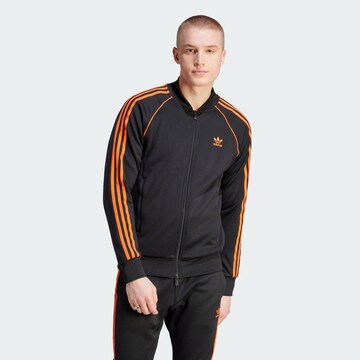 ADIDAS ORIGINALS Jopa na zadrgo 'Adicolor Classics Sst' | črna barva: sprednja stran