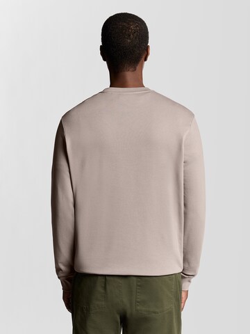 Lyle & Scott Sweatshirt 'Superfine' in Grijs