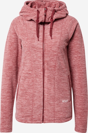 ROXY Sports sweat jacket 'ELECT FEELIN' in Red mottled, Item view