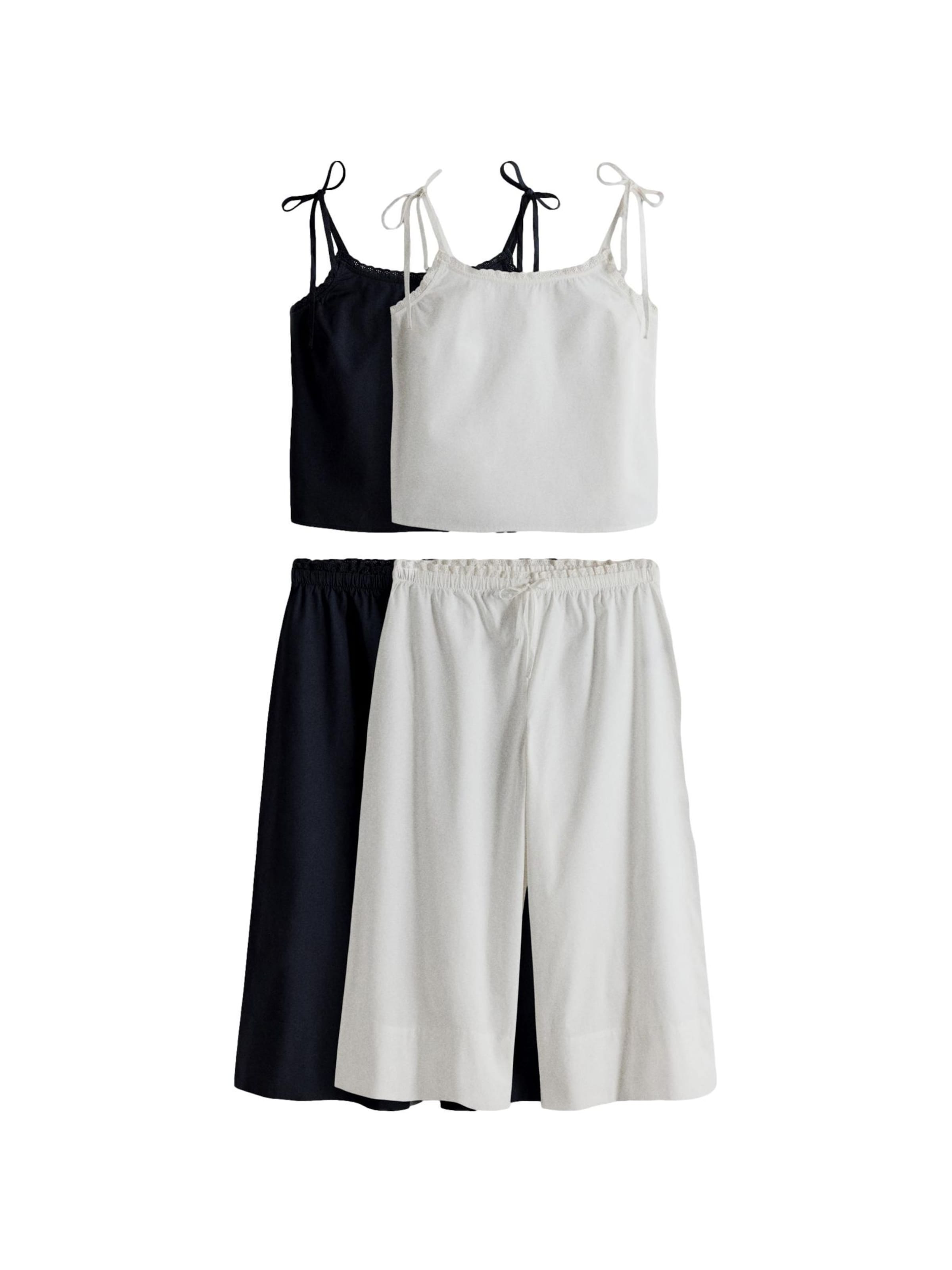 The Set - Pijama en negro: frente