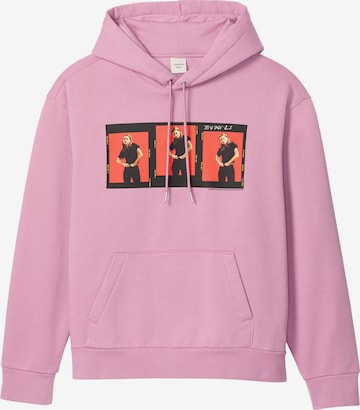 Sweat-shirt 'OUTTAKES' Calvin Klein en rose : devant