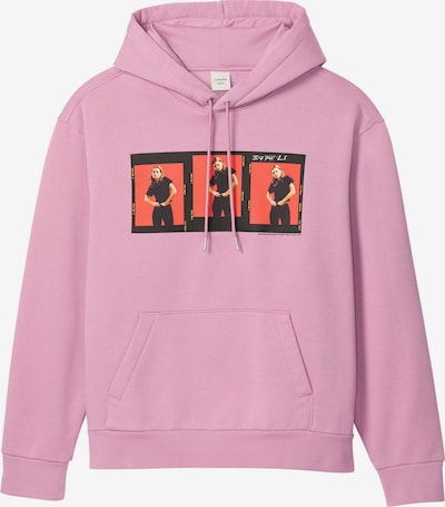 Megztinis be užsegimo 'OUTTAKES' iš Calvin Klein, spalva – šviesiai rožinė / oranžinė-raudona / juoda / balta, Prekių apžvalga