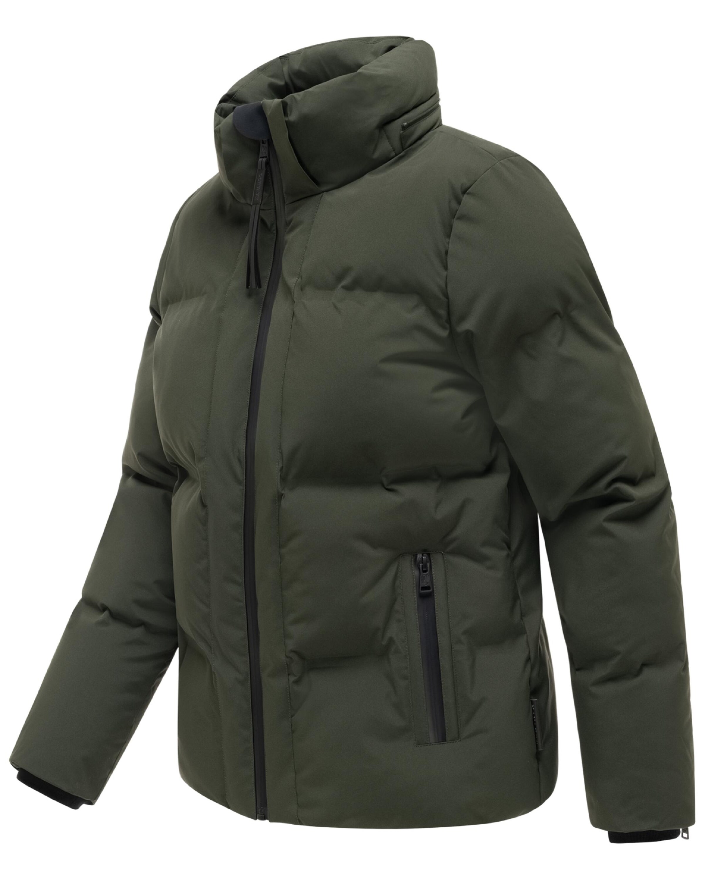 NAVAHOO Winterjas 'Wolkentanz XIV' in Groen