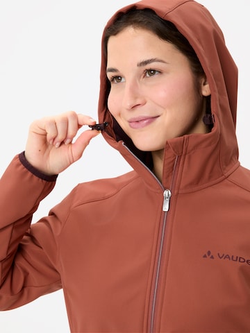 VAUDE Sportjas 'W Moena' in Bruin