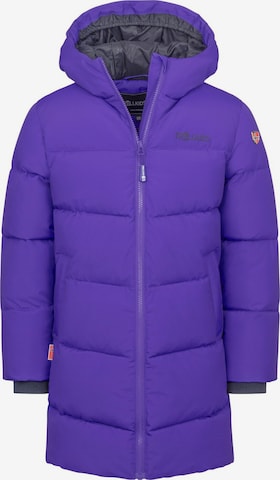 TROLLKIDS Winter Jacket in Purple: front