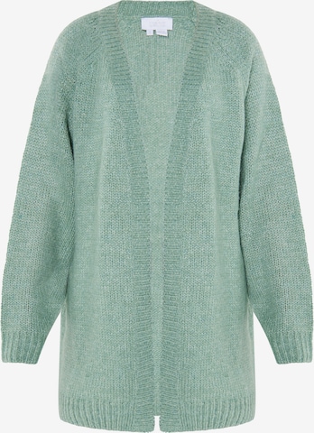 usha WHITE LABEL Knit cardigan in Green: front