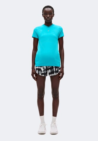 ASICS Performance shirt 'Road' in Blue