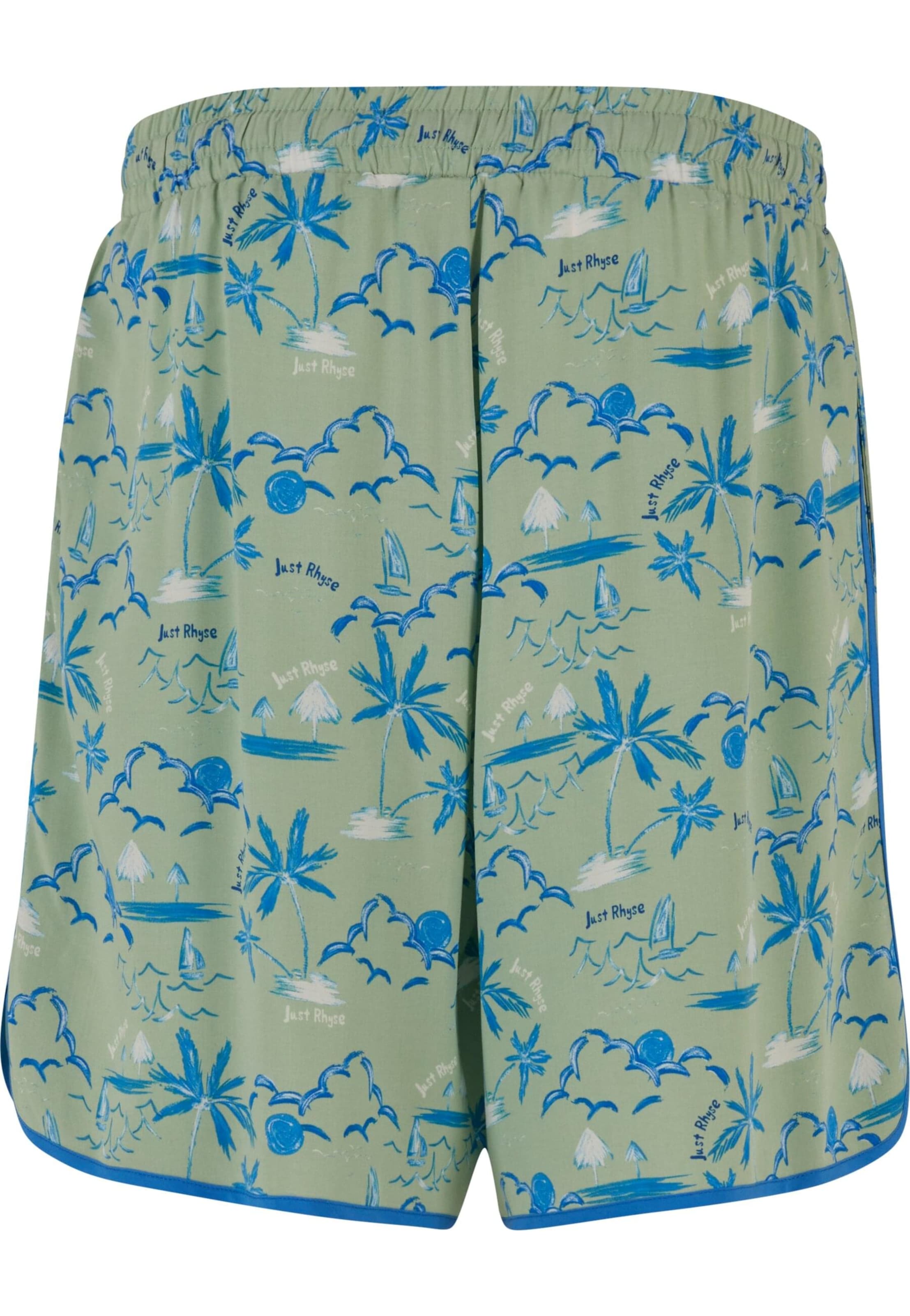 Just Rhyse Loose fit Trousers 'Waikiki' in Green