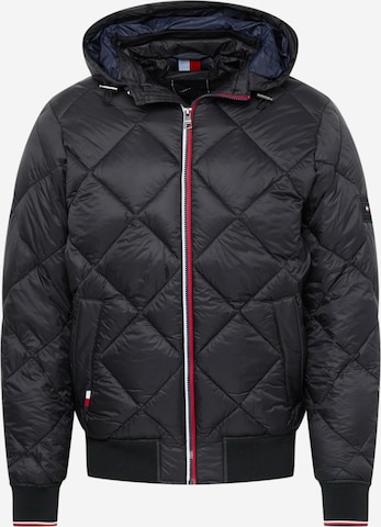 TOMMY HILFIGER Between-Season Jacket in Black: front