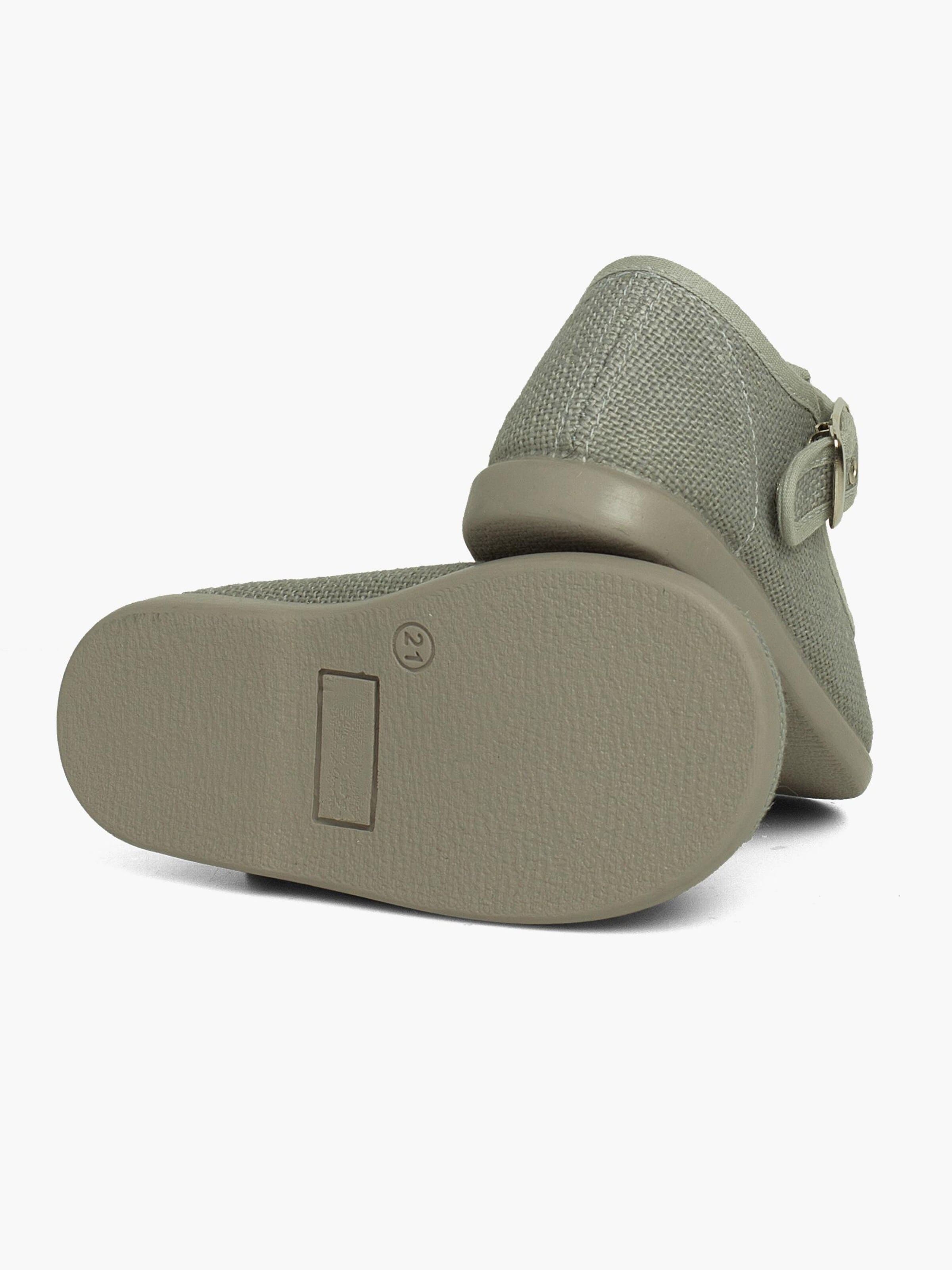 Pisamonas First-Step Shoes in Grey