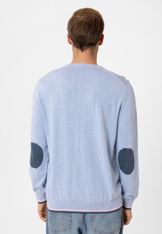 Moxx Paris Sweter w kolorze niebieski