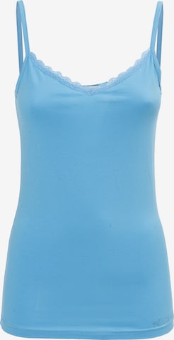 Top di Influencer in blu: frontale