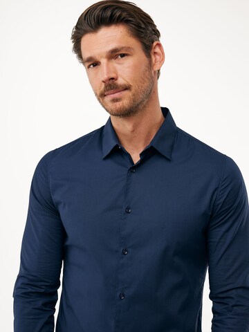 MEXX Regular Fit Skjorte 'Aneto' i blå