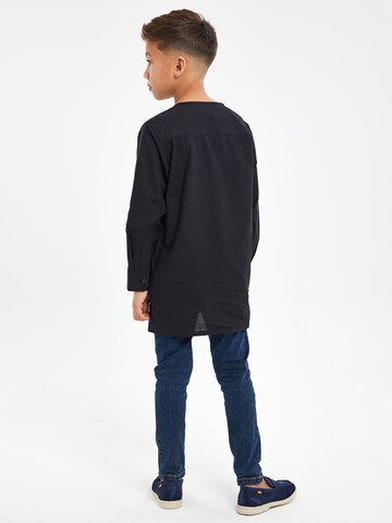 Threadboys Regular Fit Hemd in Schwarz