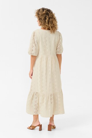 Robe 'Brielle' Cream en beige