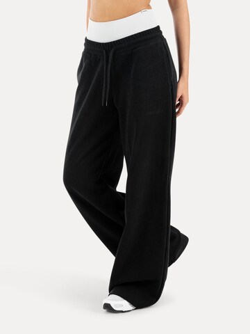 Loosefit Pantalon Smilodox en noir