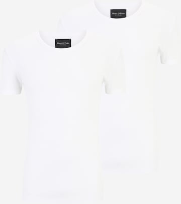 Marc O'Polo Undershirt in White: front