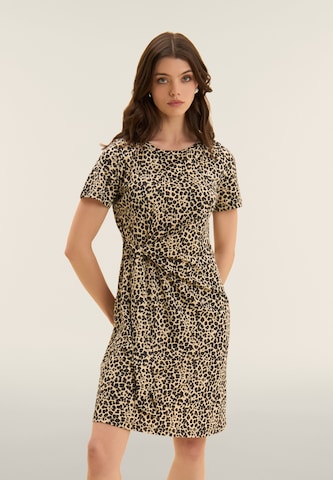 Freddy Dress in Brown: front