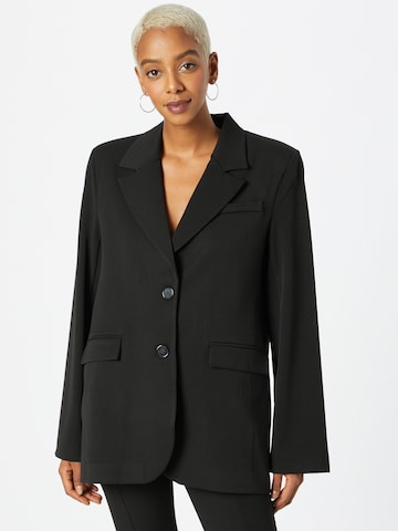 Gina Tricot - Blazer en negro: frente