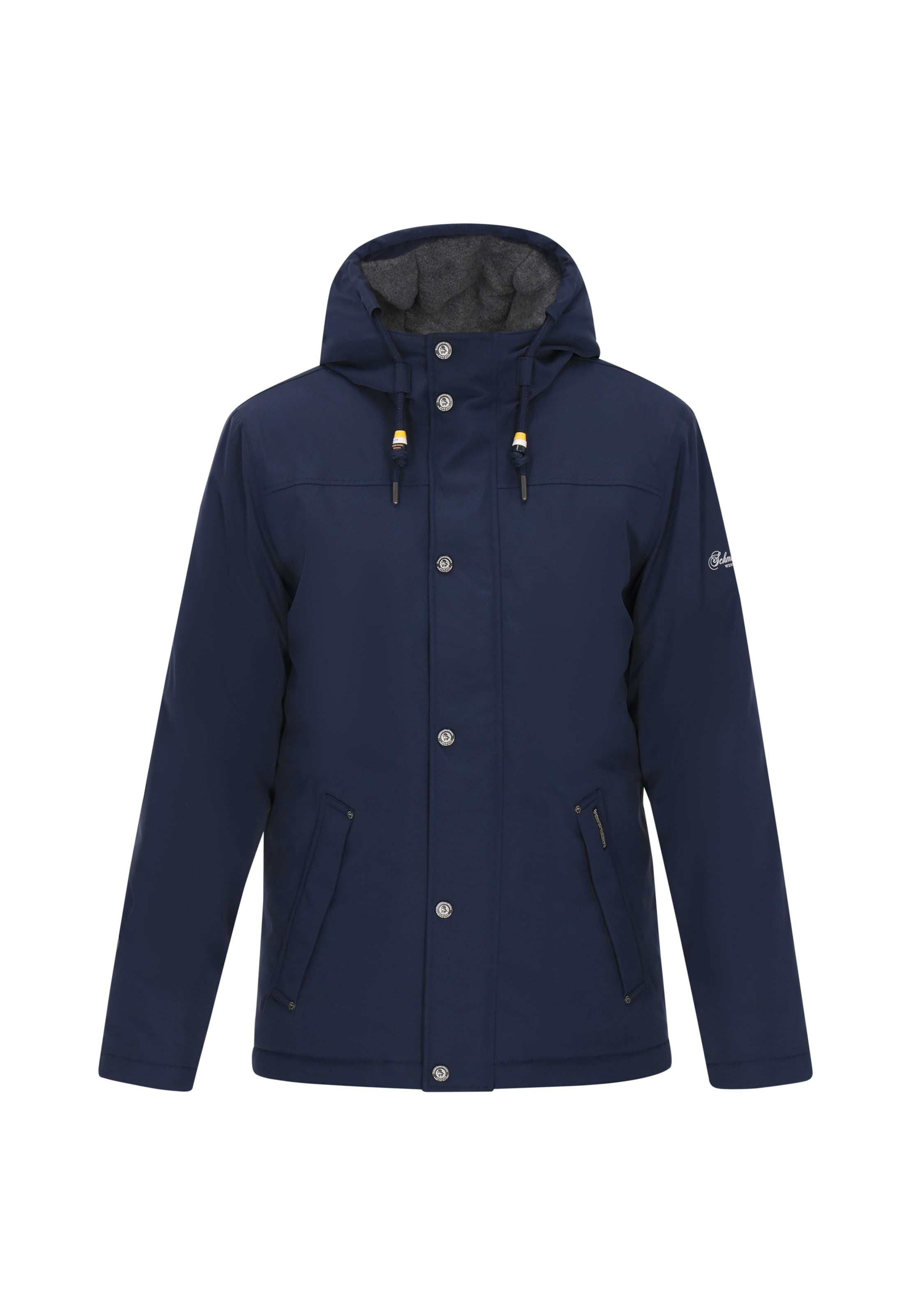 zils Schmuddelwedda Funkcionāla jaka 'Anorak': no priekšpuses