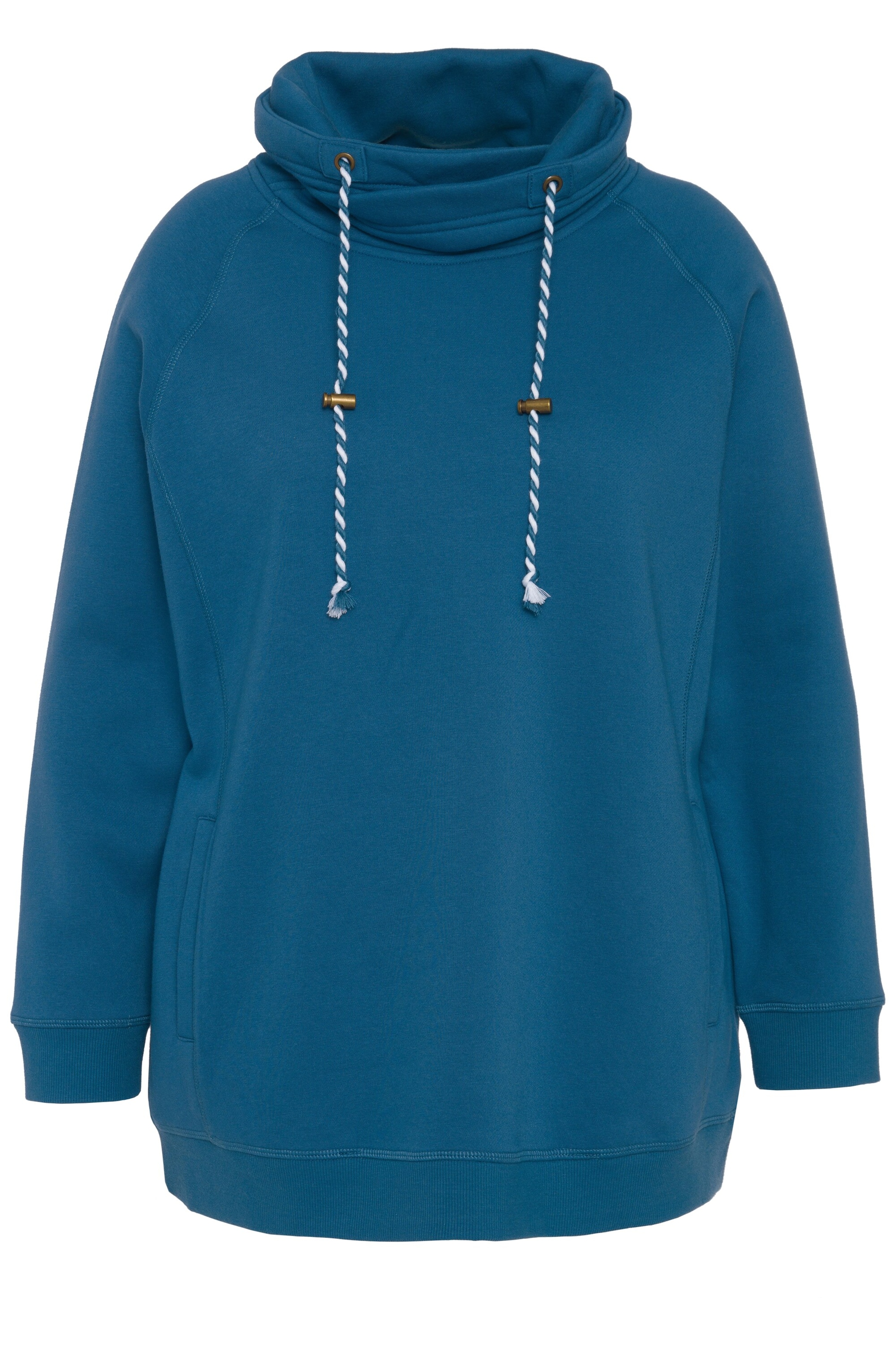 Ulla Popken Sweatshirt in Blue: front