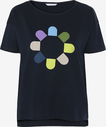TATUUM T-shirt 'Miza' i blå: framsida