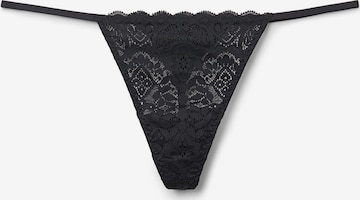 INTIMISSIMI String in Schwarz: Vorderseite