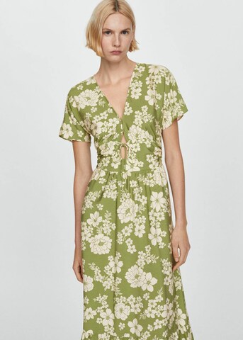 MANGO Summer Dress 'coloma' in Green