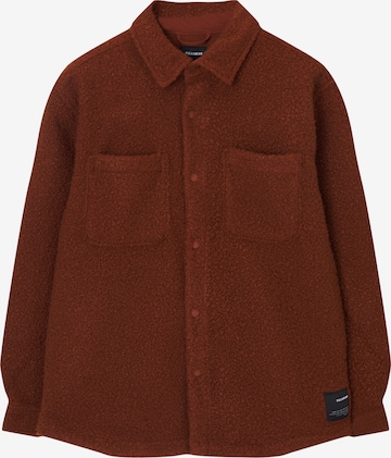 Veste mi-saison Pull&Bear en marron : devant