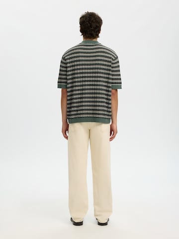 Pull-over 'SLHDane' SELECTED en vert