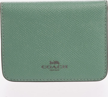 COACH Geldbörse / Etui One Size in Grün: Vorderseite