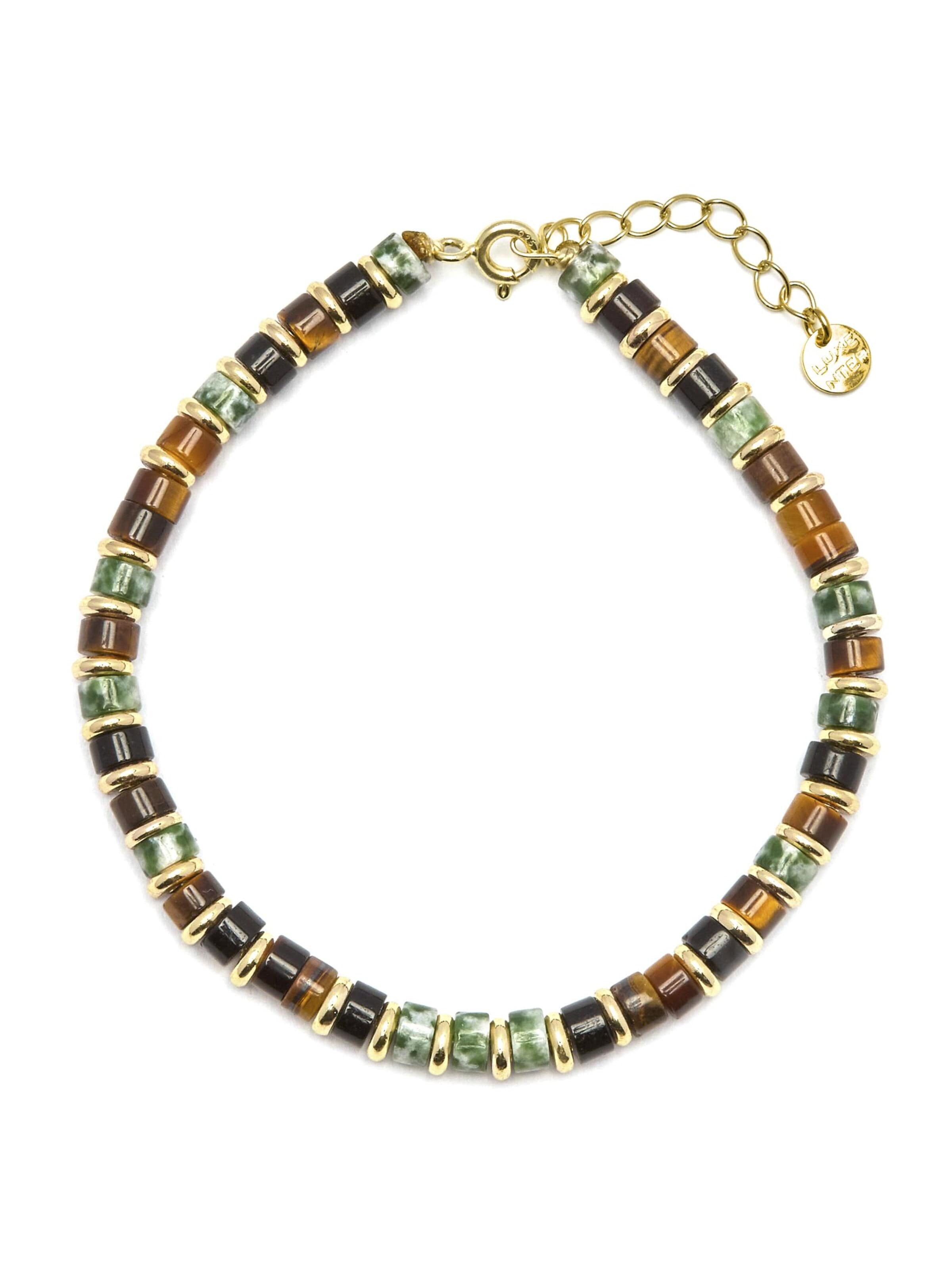 Luxenter Bracelet 'Ryhu' in Mixed colors: front