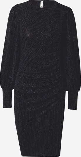 PULZ Jeans Φόρεμα 'MALIA' σε μαύρο / ασημί, Άποψη προϊόντος