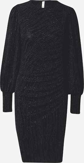 PULZ Jeans Robe 'MALIA' en noir / argent, Vue avec produit