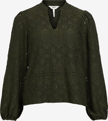 OBJECT Blouse 'FEODORA' in Groen: voorkant