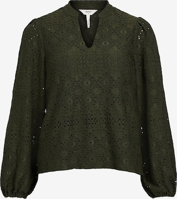 OBJECT Blouse 'FEODORA' in Groen: voorkant